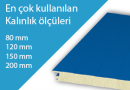 Soğuk hava deposu panelleri